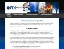 Tablet Screenshot of fdiconsultinginc.com
